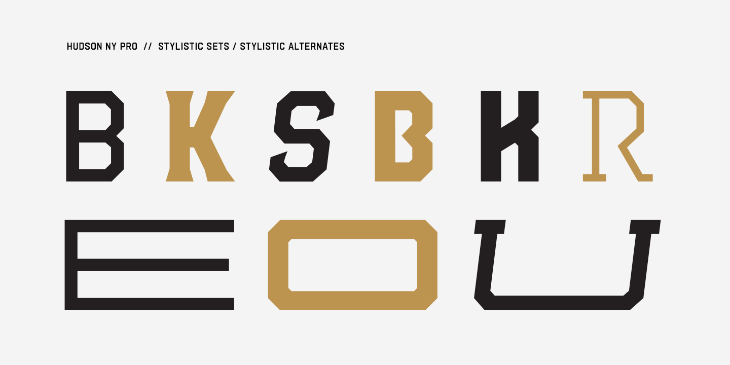 Пример шрифта Hudson NY Pro Serif Bold Italic